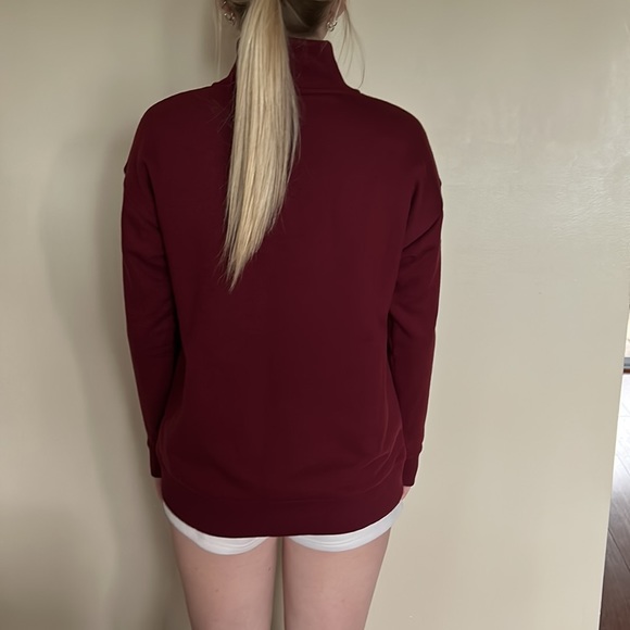 Calvin Klein, small, burgundy sweatshirt - Picture 2 of 5